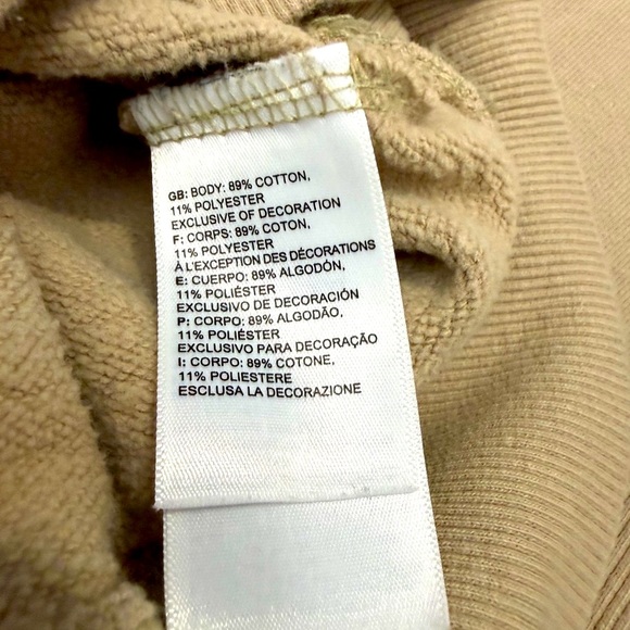 The North Face Men's Beige Hoodie Size S - Picture 8 of 10